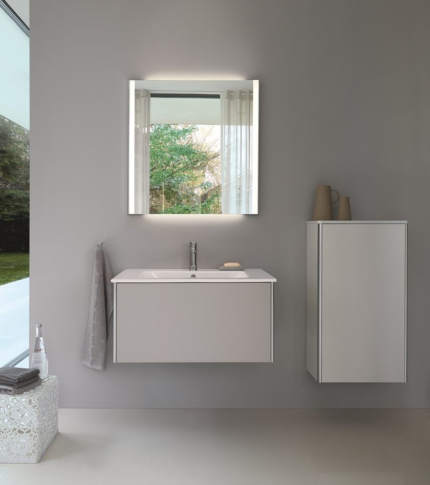 Duravit XSquare meble łazienkowe meble do łazienki szafka z lustrem, szafki pod umywalkę, wyposażenie łazienki lazienkarium.pl