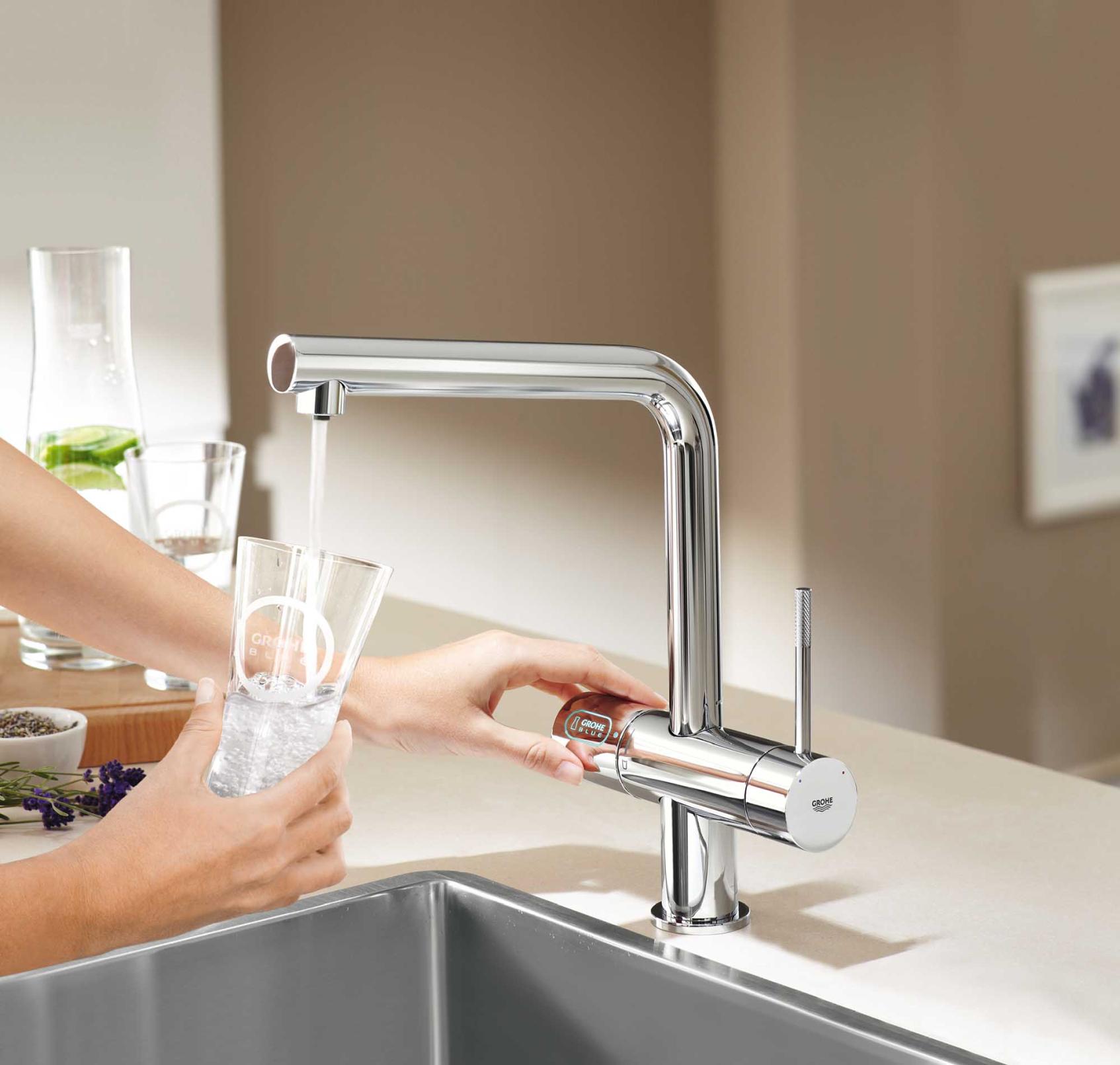 baterie kuchenne Grohe Blue Home Grohe Blue Chilled and Sparkling Grohe Blue Pure Lazienkarium