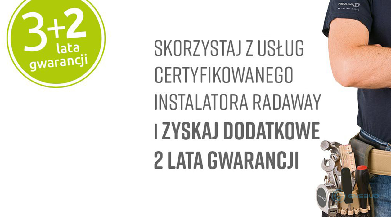 Radaway przedłużona gwarancja - lazienkarium.pl