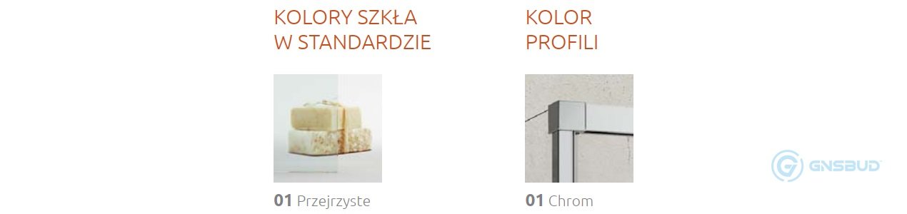 Radaway Idea Warianty Szkła i Profili - lazienkarium.pl