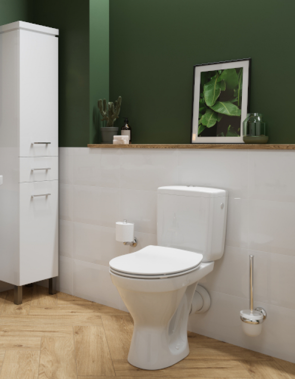 Cersanit Cersania – umywalki i WC kompakt z innowacyjnym systemem SimpleOn
